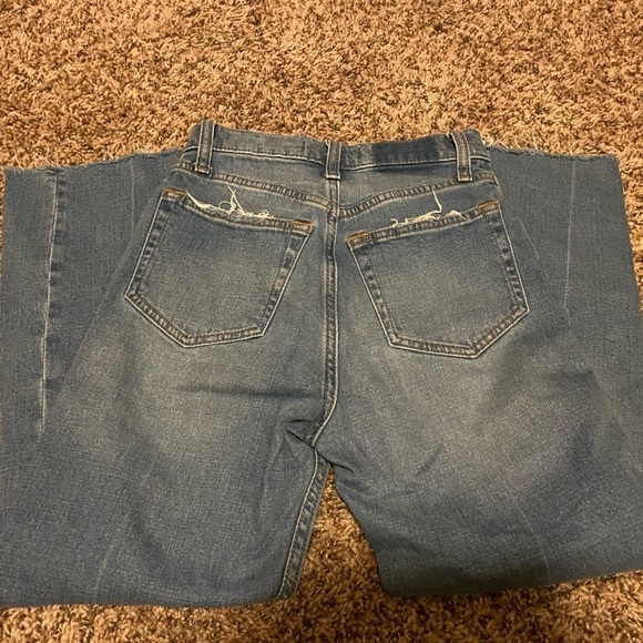 Abercrombie and Fitch Ultra High Rise Ankle Straight SZ 24S - Picture 5 of 7